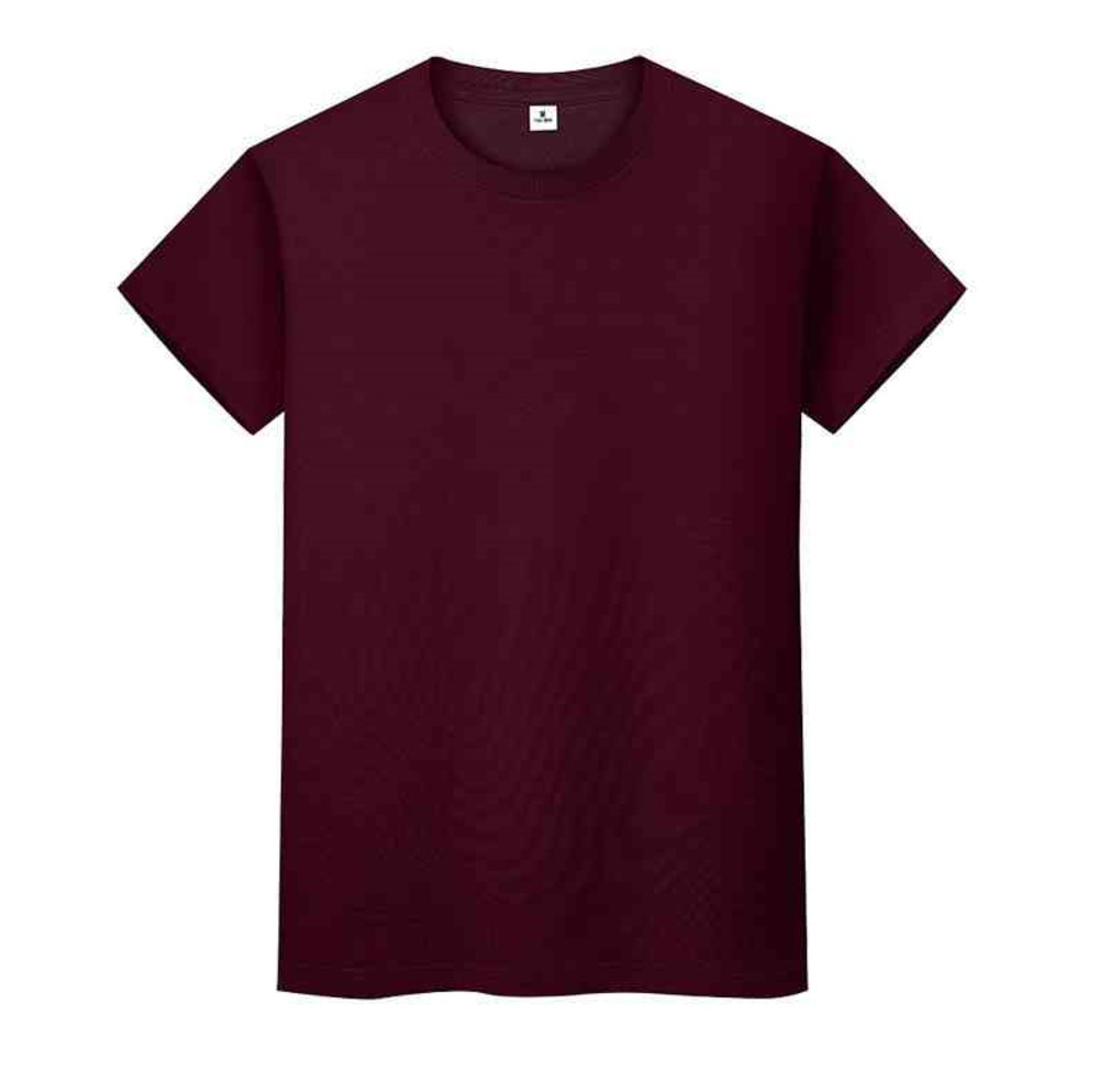 men and women round neck solid color T-shirt summer cotton bottoming short-sleeved half-sleeved E15ILi
men and women round neck solid color T-shirt summer cotton bottoming short-sleeved half-sleeved E15ILi