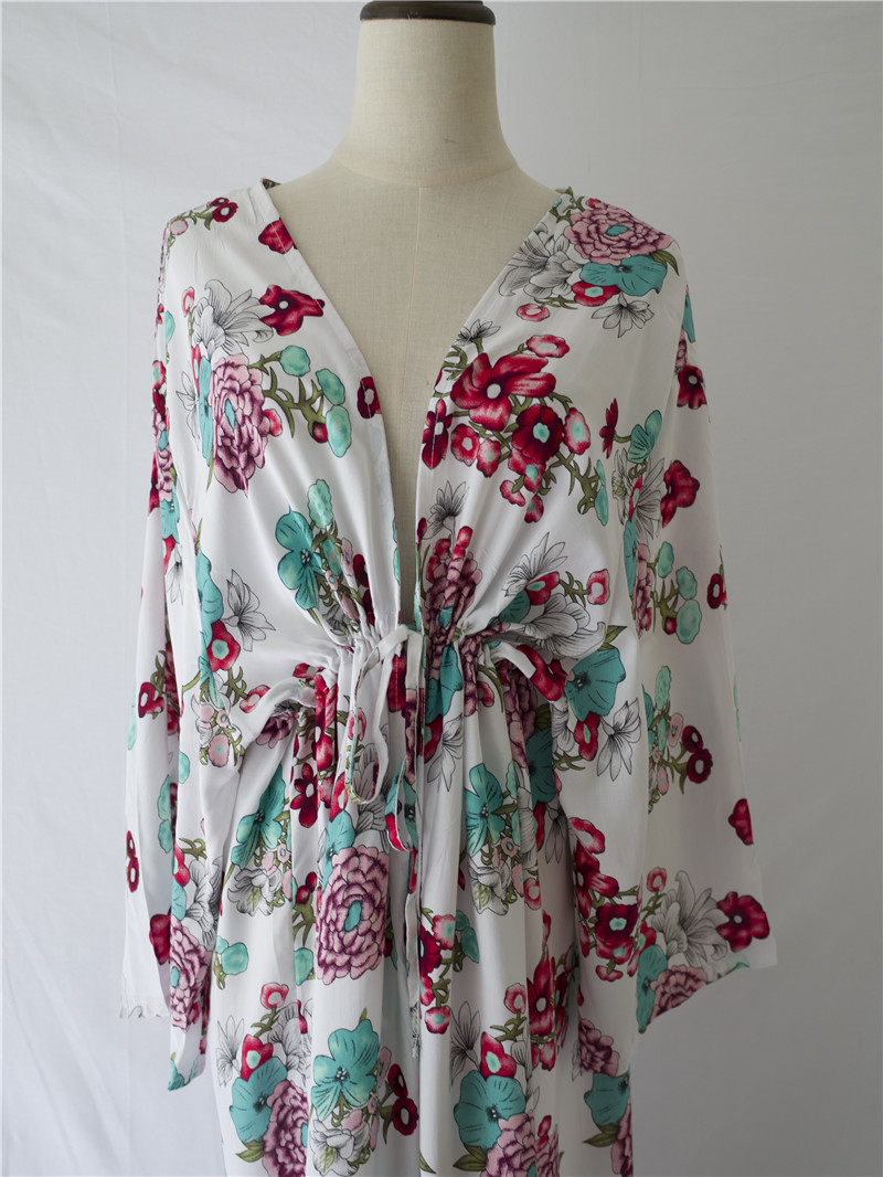 Beach dress Sarongs Cover-up Swimwear Bobe de Plage Pareo Tunics Bathing suit Saida Praia Bikini cover up #Q546 210420