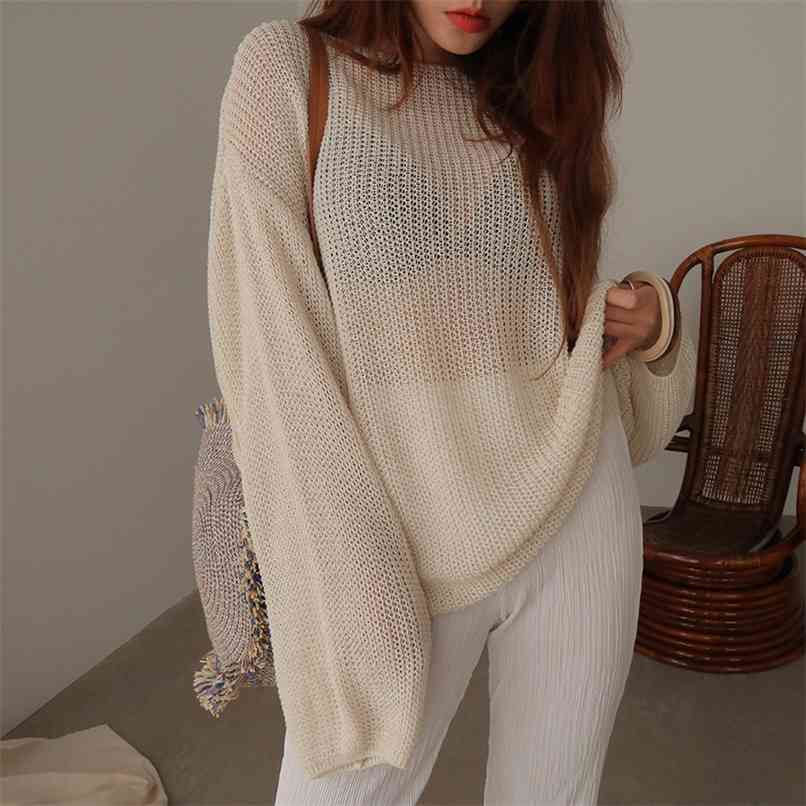Hollow Korean women's spring and summer clothes lazy loose round neck breathable sunscreen strapless wool sweater 210520, Image color
Hollow Korean women's spring and summer clothes lazy loose round neck breathable sunscreen strapless wool sweater 210520, Image color