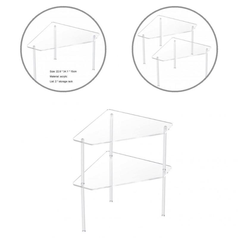 Storage Boxes & Bins 2Pcs Shelf Simple Visible Lightweight Stable Organizer Stand Holder Rack For Daily Use
Storage Boxes & Bins 2Pcs Shelf Simple Visible Lightweight Stable Organizer Stand Holder Rack For Daily Use