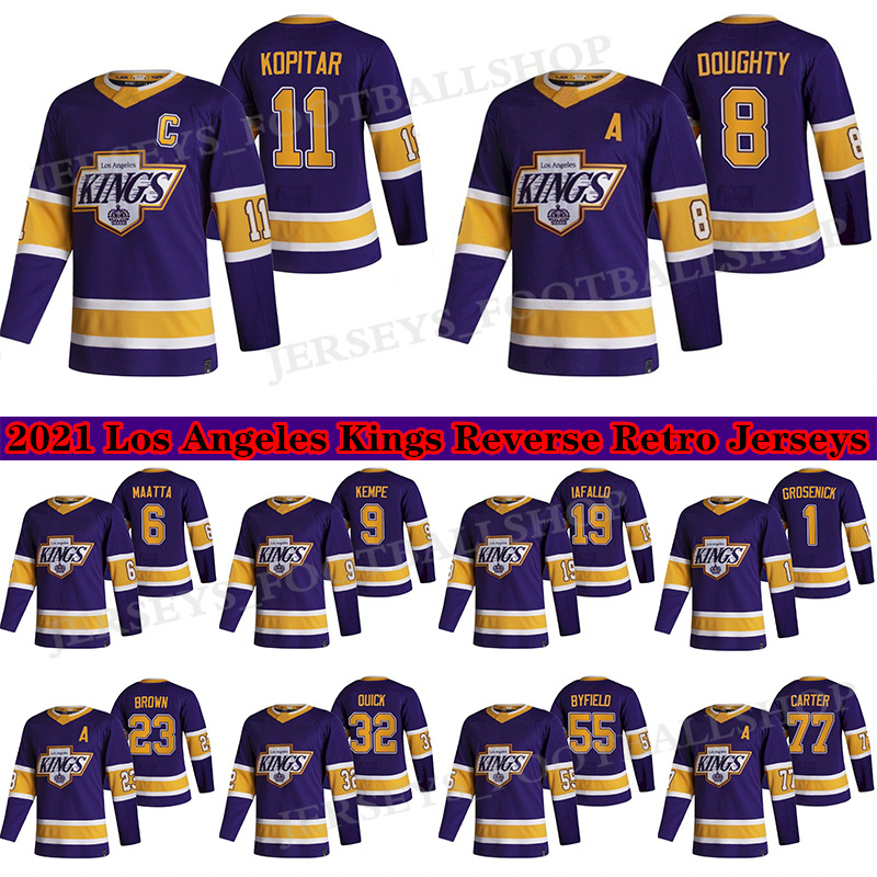 Los Angeles Kings Jersey 2021 Reverse Retro 11 Anze Kopitar 32 Jonathan Quick 8 Drew Doughty 23 Dustin Brown hockey jerseys, Purple retro
Los Angeles Kings Jersey 2021 Reverse Retro 11 Anze Kopitar 32 Jonathan Quick 8 Drew Doughty 23 Dustin Brown hockey jerseys, Purple retro