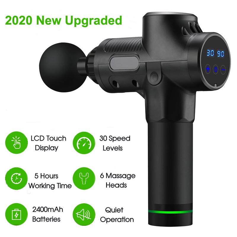 Smart Electric Toothbrush Massage Gun Deep Tissue Percussion Muscle Massager For Pain Relief 30 Speeds LCD Touch Display Fascia Body
Smart Electric Toothbrush Massage Gun Deep Tissue Percussion Muscle Massager For Pain Relief 30 Speeds LCD Touch Display Fascia Body