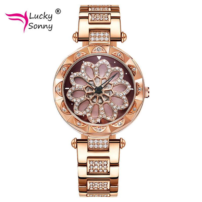 Wristwatches High Quality Lucky Sonny Watch Women 360 Trun Around Stainless Steel Watches Relogio Feminino Diamond Magnetic Quartz Clocks, Blue
Wristwatches High Quality Lucky Sonny Watch Women 360 Trun Around Stainless Steel Watches Relogio Feminino Diamond Magnetic Quartz Clocks, Blue