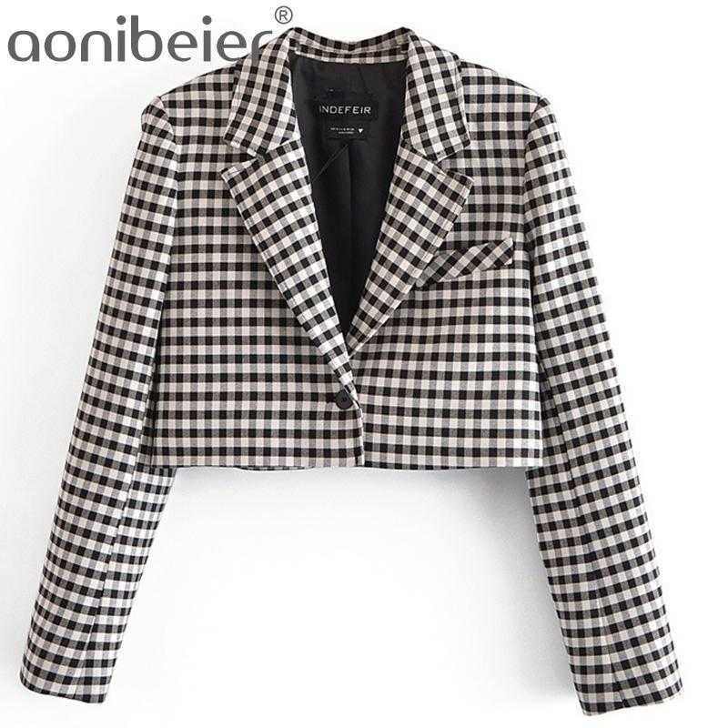 Checked Short Jacket Outwear Summer Plaid Cropped Blazers Long Sleeve Notched Neck Single Button Women Casual Coats 210604, Skirt
Checked Short Jacket Outwear Summer Plaid Cropped Blazers Long Sleeve Notched Neck Single Button Women Casual Coats 210604, Skirt
