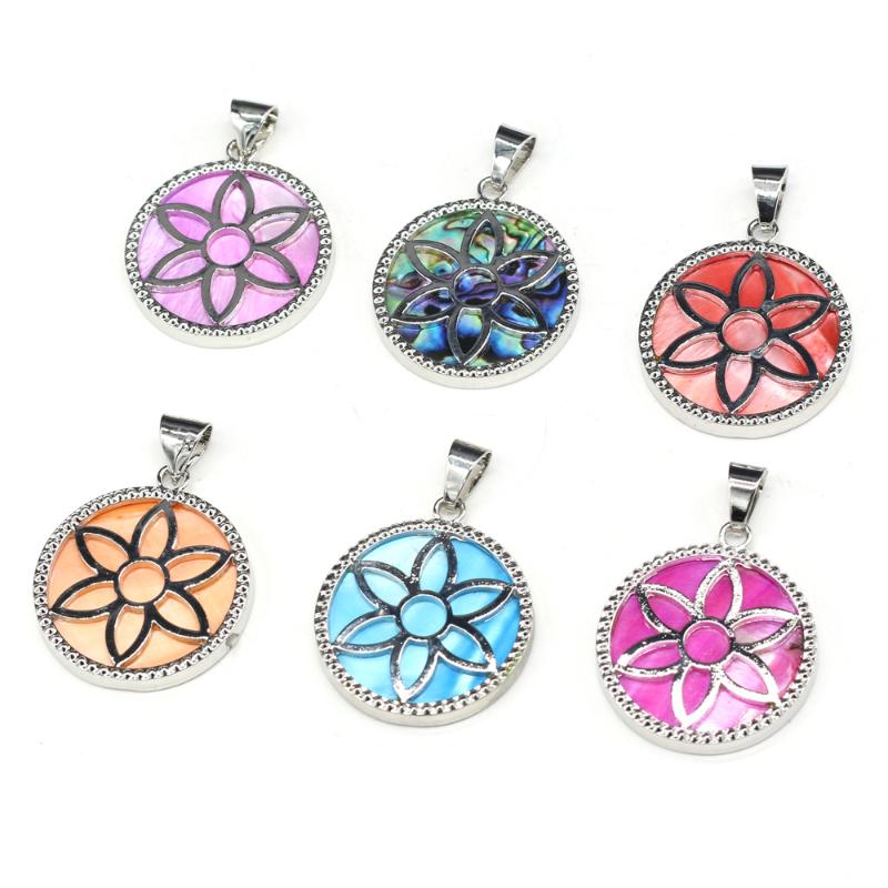 Charms 32x32mm High Quality Natural Stone Round Shell Pendant For DIY Necklace Decoration Accessories, Bronze;silver
Charms 32x32mm High Quality Natural Stone Round Shell Pendant For DIY Necklace Decoration Accessories, Bronze;silver