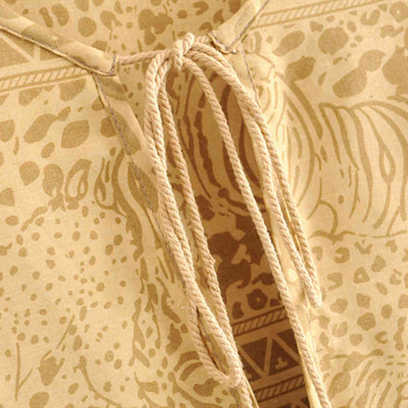 beauty Fashion Boho Style Leopard Print Maxi Dress Women Holiday Chic Tie Tassel Loose Dresses Female Beachwear 210514