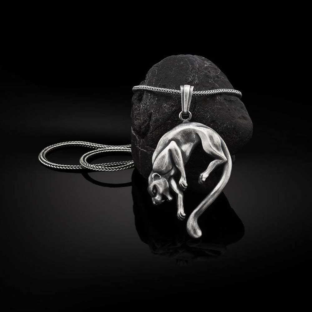 Fashion Animal Men's Necklace Ins Style Jaguar Pendant ing Jewelry Sweater Chain Accessories
Fashion Animal Men's Necklace Ins Style Jaguar Pendant ing Jewelry Sweater Chain Accessories