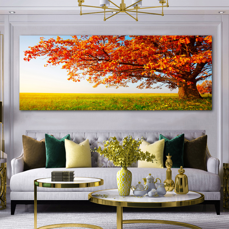 Red Tree Green Tree Wall Painting Landscape Posters and Prints Canvas Art Sunshine Pictures for Living Room Modern Home Decor
Red Tree Green Tree Wall Painting Landscape Posters and Prints Canvas Art Sunshine Pictures for Living Room Modern Home Decor