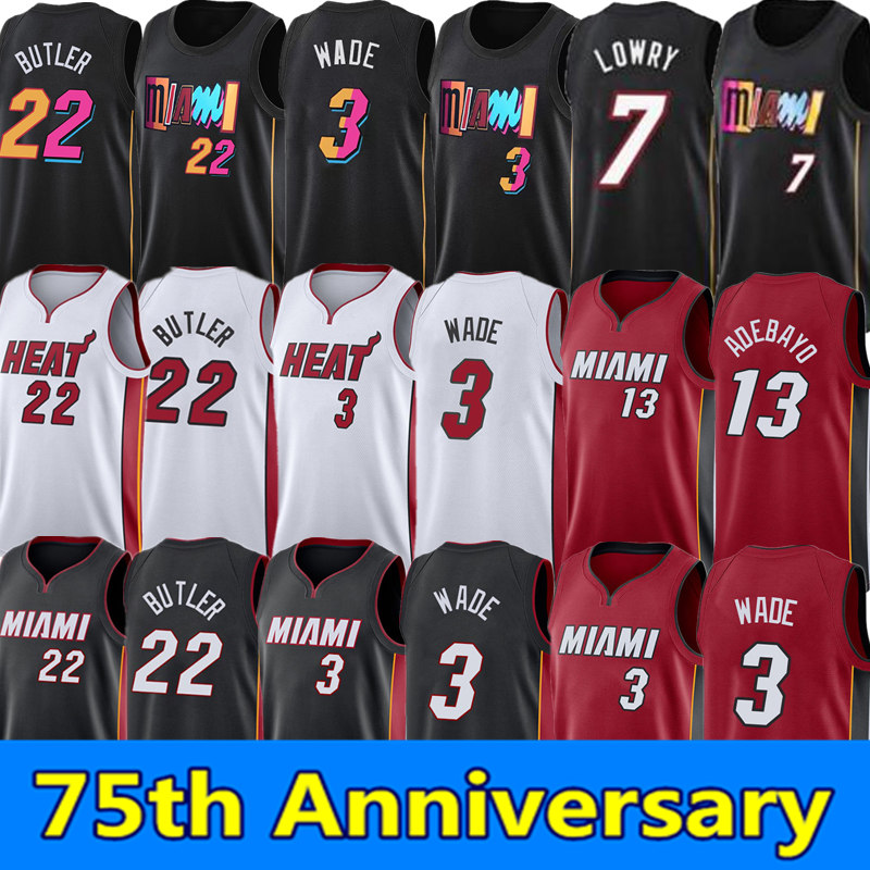 Jimmy Bam 13 22 Butler Adebayo Kyle 7 Lowry Basketball Jersey Dwayne mens Dwyane 3 Wade Tyler 14 Herro 75th Anniversary Embroidery Jerseys Vest Shirt Tank Tops
Jimmy Bam 13 22 Butler Adebayo Kyle 7 Lowry Basketball Jersey Dwayne mens Dwyane 3 Wade Tyler 14 Herro 75th Anniversary Embroidery Jerseys Vest Shirt Tank Tops