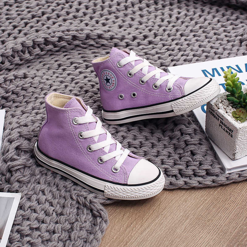 2021 Spring New Fashion Canvas Shoes Baby Shoes Children Sneakers Girls Sneakers Boys Sneakers Size 20-38 P0830
