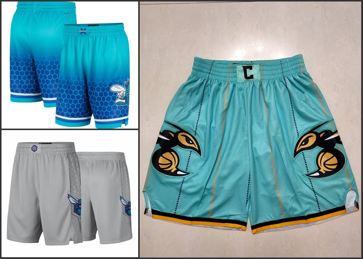 Men's Charlotte Hornets''City''Edition 2022 75th Anniversary Mint Green Swingman Shorts
Men's Charlotte Hornets''City''Edition 2022 75th Anniversary Mint Green Swingman Shorts
