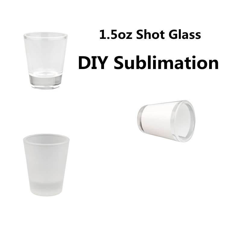 1.5oz Sublimation Shot Glass 50ml White Blank Wine Glasses Heat Transfer Drinking Mugs DIY Custom Frosted Clear Liquor Cups Whiskey Beer Party Drinkware Whoesale
1.5oz Sublimation Shot Glass 50ml White Blank Wine Glasses Heat Transfer Drinking Mugs DIY Custom Frosted Clear Liquor Cups Whiskey Beer Party Drinkware Whoesale