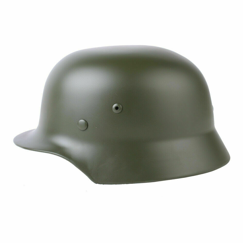 WWII German Elite M35 Helmet Steel Stahlhelm Armor ET68 Combat Retro Replica Head Gear Hat, Green
WWII German Elite M35 Helmet Steel Stahlhelm Armor ET68 Combat Retro Replica Head Gear Hat, Green