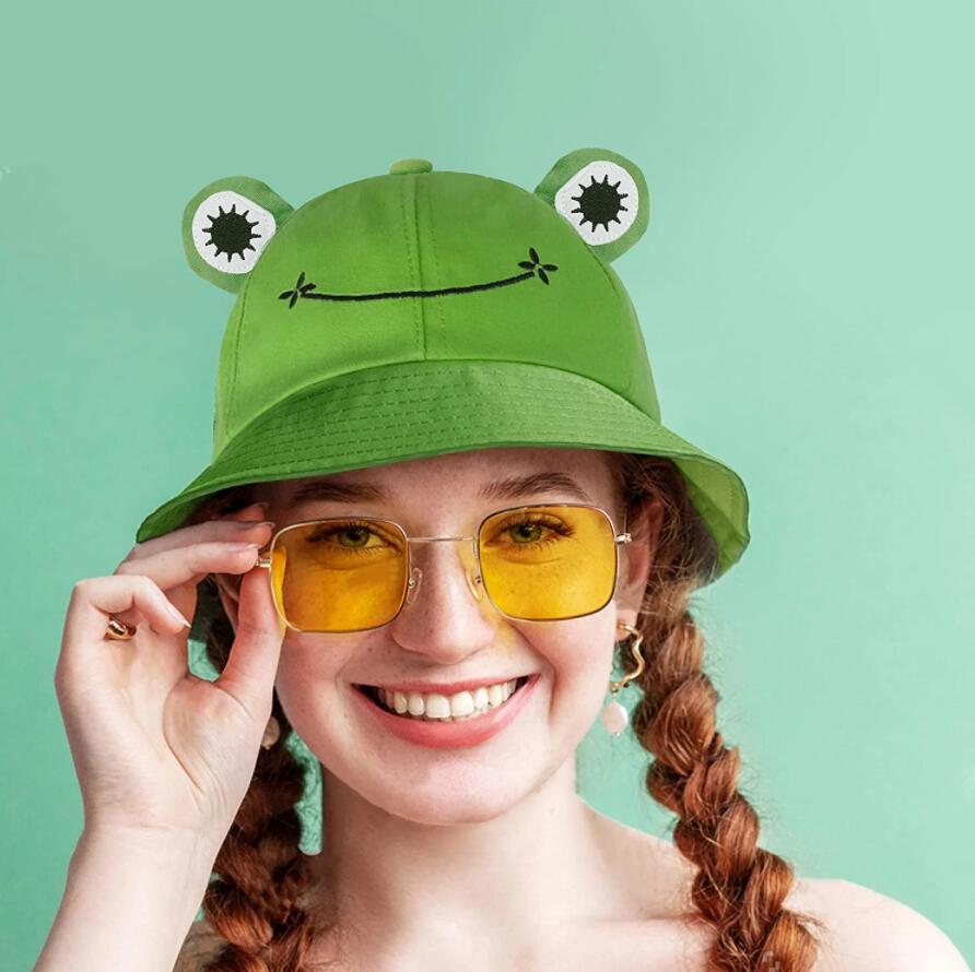 Cute Cartoon Frog Hat for Women Men Girls Bucket Hat Fishing Cap Froggy Caps Outdoor Sun Hats Fisherman Caps Frog Bucket Hats, Khaki
Cute Cartoon Frog Hat for Women Men Girls Bucket Hat Fishing Cap Froggy Caps Outdoor Sun Hats Fisherman Caps Frog Bucket Hats, Khaki