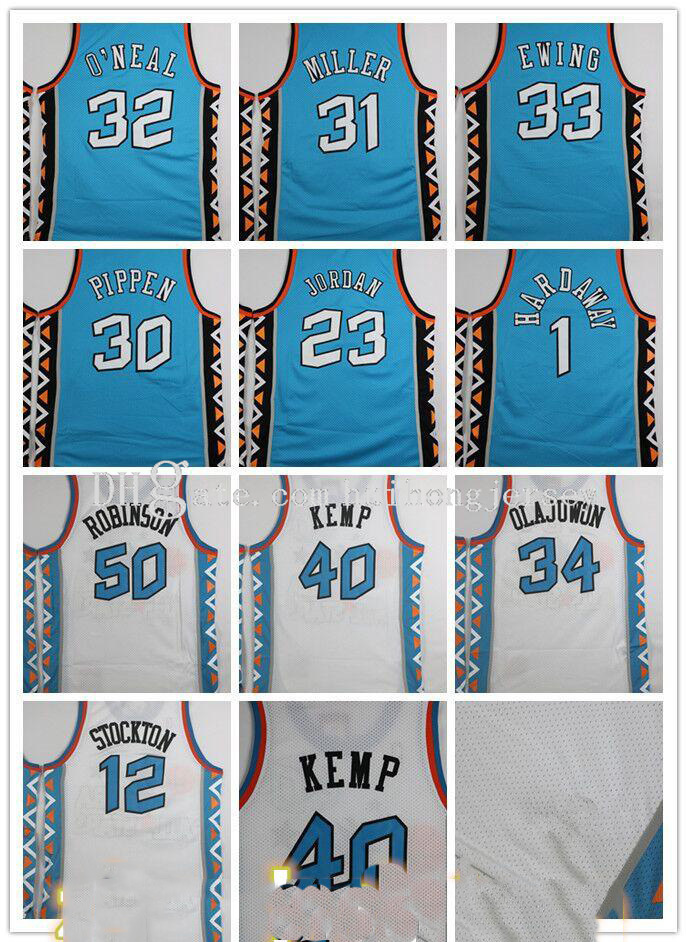 New men women kids Basketball East 1996 Star Jersey31 Miller 33 Ewing 50 Robinson 30 Pippen O Neal Kemp Hill Stockton 23 Retro Jersey, Black;red
New men women kids Basketball East 1996 Star Jersey31 Miller 33 Ewing 50 Robinson 30 Pippen O Neal Kemp Hill Stockton 23 Retro Jersey, Black;red