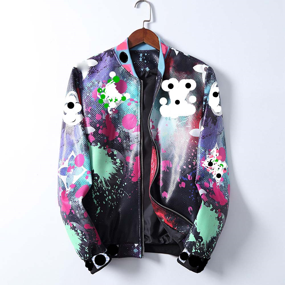 2021 new fashion brand jacket men's autumn and winter slim fit men's designer zipper jacket mixed color classic pattern printing men's casual jacket slim fit M-3XL, Multi
2021 new fashion brand jacket men's autumn and winter slim fit men's designer zipper jacket mixed color classic pattern printing men's casual jacket slim fit M-3XL, Multi