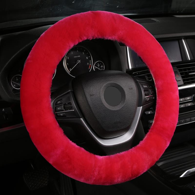 Steering Wheel Covers Authentic Sheepskin Car Stretch-on Cover/Soft Australian Wool Vehicle Braid On The Steering-Wheel Protector
Steering Wheel Covers Authentic Sheepskin Car Stretch-on Cover/Soft Australian Wool Vehicle Braid On The Steering-Wheel Protector