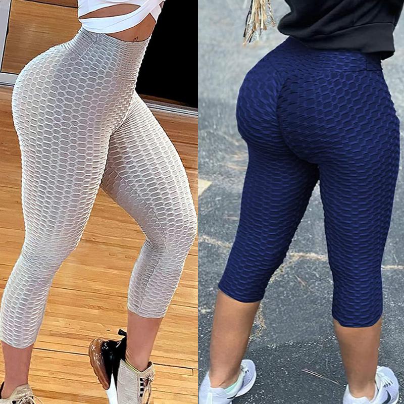 Yoga Outfit Push Up 3/4 Pants Women Fitness High Waist Anti Cellulite Leggings Workout Jeggings Capri Energy Elastic Trousers Gym Tight
Yoga Outfit Push Up 3/4 Pants Women Fitness High Waist Anti Cellulite Leggings Workout Jeggings Capri Energy Elastic Trousers Gym Tight