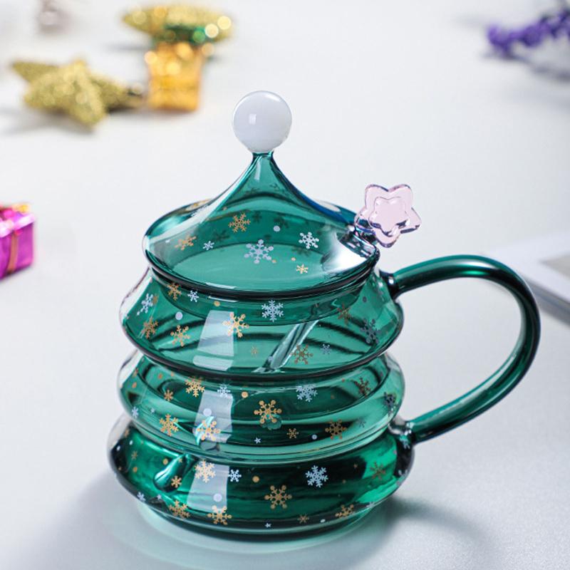 400/500ml 2021 Christmas Tree Shape Glass Cup Unique Snowflake Coffee Milk Tea Mug With Git Box For Year Gifts Wine Glasses
400/500ml 2021 Christmas Tree Shape Glass Cup Unique Snowflake Coffee Milk Tea Mug With Git Box For Year Gifts Wine Glasses
