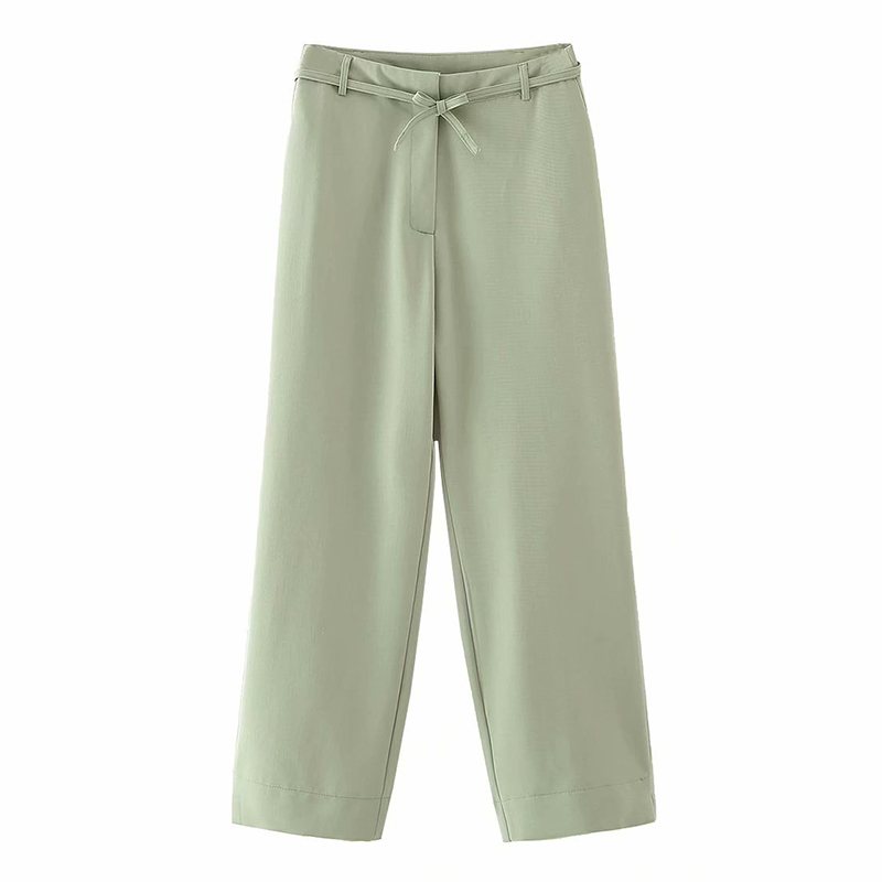 Paris Girl Autumn Lace Up Bow Solid Light Green Trousers Female Casual Loose Women Bottoms Pants 210524
Paris Girl Autumn Lace Up Bow Solid Light Green Trousers Female Casual Loose Women Bottoms Pants 210524