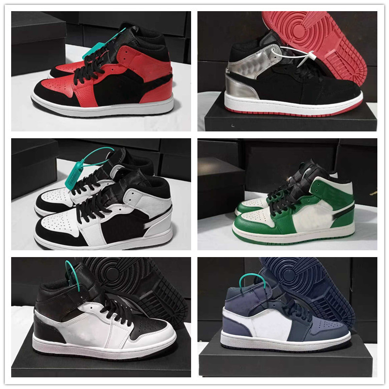 Top Quality AJ1 High-top Black Red Toe Men Women Running Shoes Basketball Shoe Obsidian UNC Nlack White Men's Women's Sports
Top Quality AJ1 High-top Black Red Toe Men Women Running Shoes Basketball Shoe Obsidian UNC Nlack White Men's Women's Sports