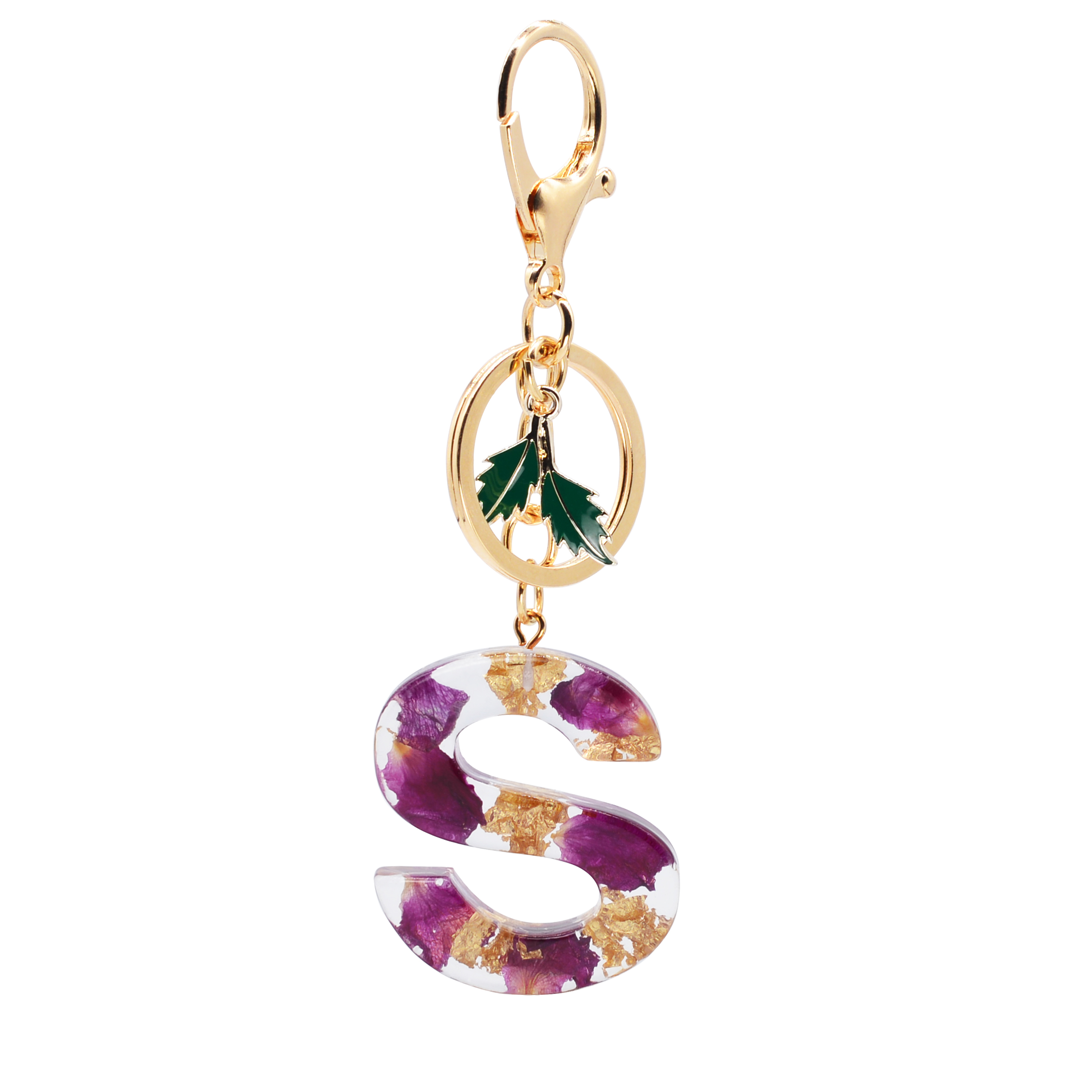 New Fashion English Letter Keychain Resin Flowers Purple Rose Petal Foil Filling Pendant Key Chain Handbag Charms For Woman
New Fashion English Letter Keychain Resin Flowers Purple Rose Petal Foil Filling Pendant Key Chain Handbag Charms For Woman
