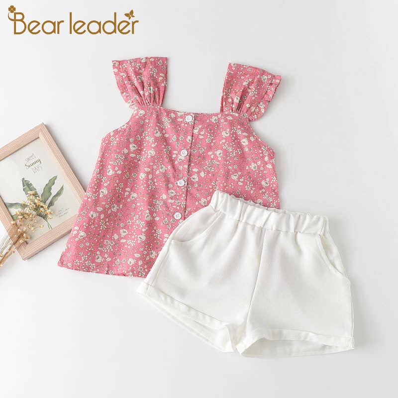 Bear Leader Kids Girls Summer Clothing Sets Fashion Baby Sleeveless Floral Top and Shorts Outfits Children Casual Costumes 210708, Ax1737 pink
Bear Leader Kids Girls Summer Clothing Sets Fashion Baby Sleeveless Floral Top and Shorts Outfits Children Casual Costumes 210708, Ax1737 pink