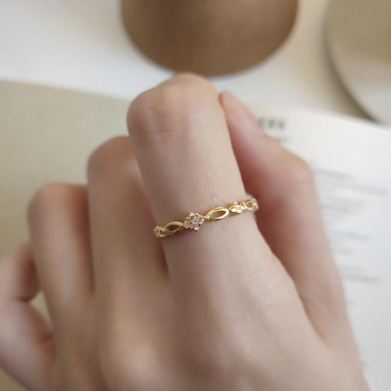 Cluster Rings Thin &Slim Women's Authentic S925 Sterling Silver Fine Jewelry Golds Zieconia Stones With HOLLOW Design J281, Golden;silver
Cluster Rings Thin &Slim Women's Authentic S925 Sterling Silver Fine Jewelry Golds Zieconia Stones With HOLLOW Design J281, Golden;silver