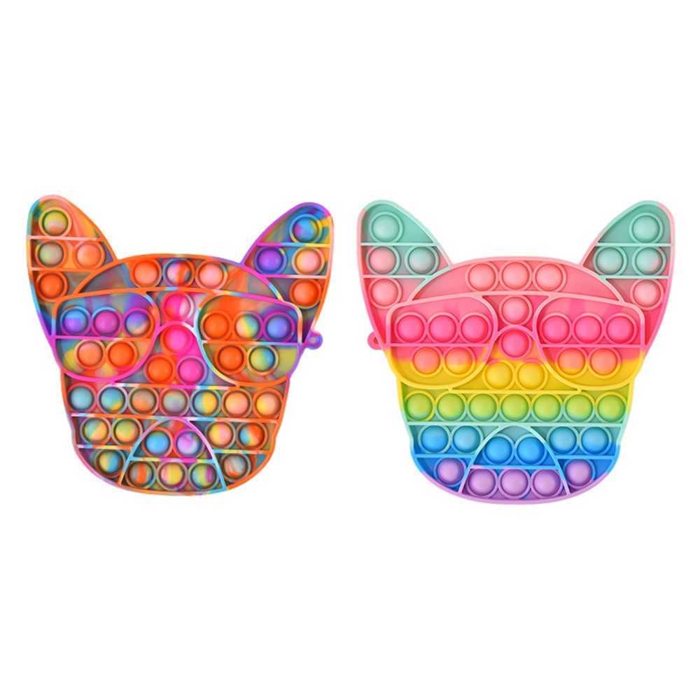 Tie Dye Rainbow Bull Terrier Gamepad Cartoon Shape Fidget Board Game Poo-its Toys Push Pop Bubble Popper Key Ring Early Educational Gift Kids Christmas Toy G83ZB6L, Classic handle
Tie Dye Rainbow Bull Terrier Gamepad Cartoon Shape Fidget Board Game Poo-its Toys Push Pop Bubble Popper Key Ring Early Educational Gift Kids Christmas Toy G83ZB6L, Classic handle
