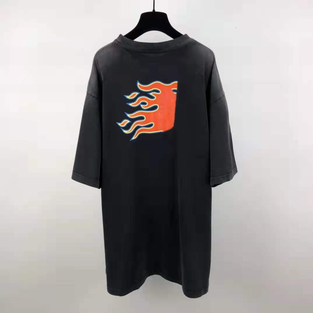 21SS Summer Paris fashion Men Women High Street t shirts short Sleeve Washed-out Breathable Tee Wear a T-shirt with both sides, White;black
21SS Summer Paris fashion Men Women High Street t shirts short Sleeve Washed-out Breathable Tee Wear a T-shirt with both sides, White;black