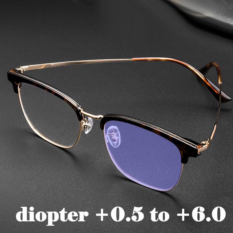 Sunglasses Leopard Half Frame Anti Blue Light Reading Glasses Unisex Computer Anti-fatigue Business Titanium Ultralight Hyperopia
Sunglasses Leopard Half Frame Anti Blue Light Reading Glasses Unisex Computer Anti-fatigue Business Titanium Ultralight Hyperopia