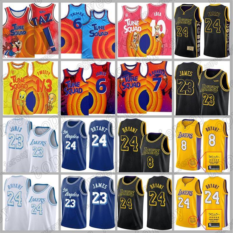 23 Los 8 LeBron Jersey 6 James Angeles Basketball Bryant Lakers Bill Murray 24 Michael Space Jam 2 D.DUCK 10 Lola Bunny 1/3 Tweety, Black;red
23 Los 8 LeBron Jersey 6 James Angeles Basketball Bryant Lakers Bill Murray 24 Michael Space Jam 2 D.DUCK 10 Lola Bunny 1/3 Tweety, Black;red