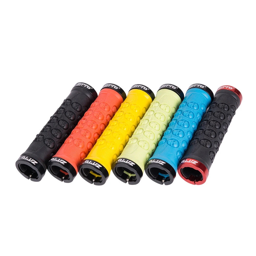 ZTTO AG23 aluminum alloy bicycle handlebars, double-locked with Colored Grip Sleeve skull heads
ZTTO AG23 aluminum alloy bicycle handlebars, double-locked with Colored Grip Sleeve skull heads