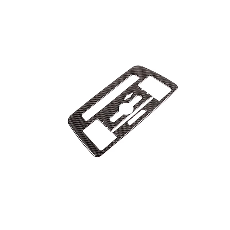 Car Carbon Fiber Panels Cars CD Air Conditioning Control Panel Cover Trim For Mercedes Benz A Class GLA CLA 2016-2017-2018-2019