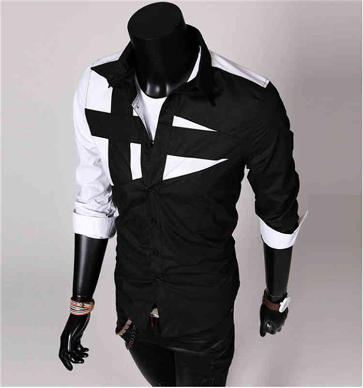 5 colors mens shirt hit color long sleeve lapel shirt shirts fashion casual clothes s-xxxl, White;black
5 colors mens shirt hit color long sleeve lapel shirt shirts fashion casual clothes s-xxxl, White;black