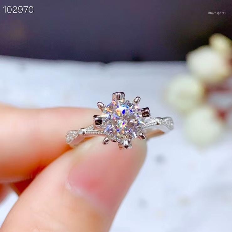 Cluster Rings CoLife Jewelry 100% D Color Moissanite Wedding Ring 925 Silver Fashion1
Cluster Rings CoLife Jewelry 100% D Color Moissanite Wedding Ring 925 Silver Fashion1
