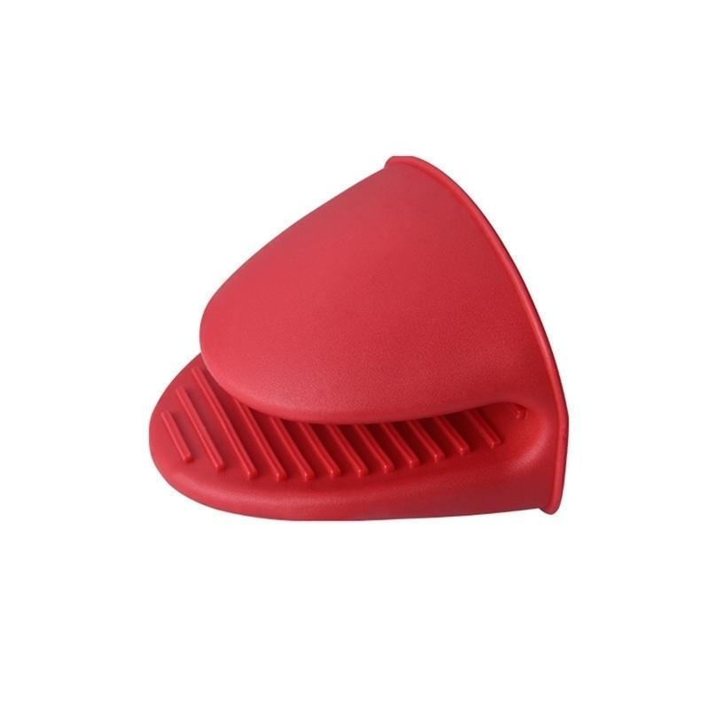 BBQ Tools Silicone Heat Resistant Gloves Clips Insulation Non Stick Anti-slip Pot Bowel Holder Clip Cooking Baking Oven Mitts