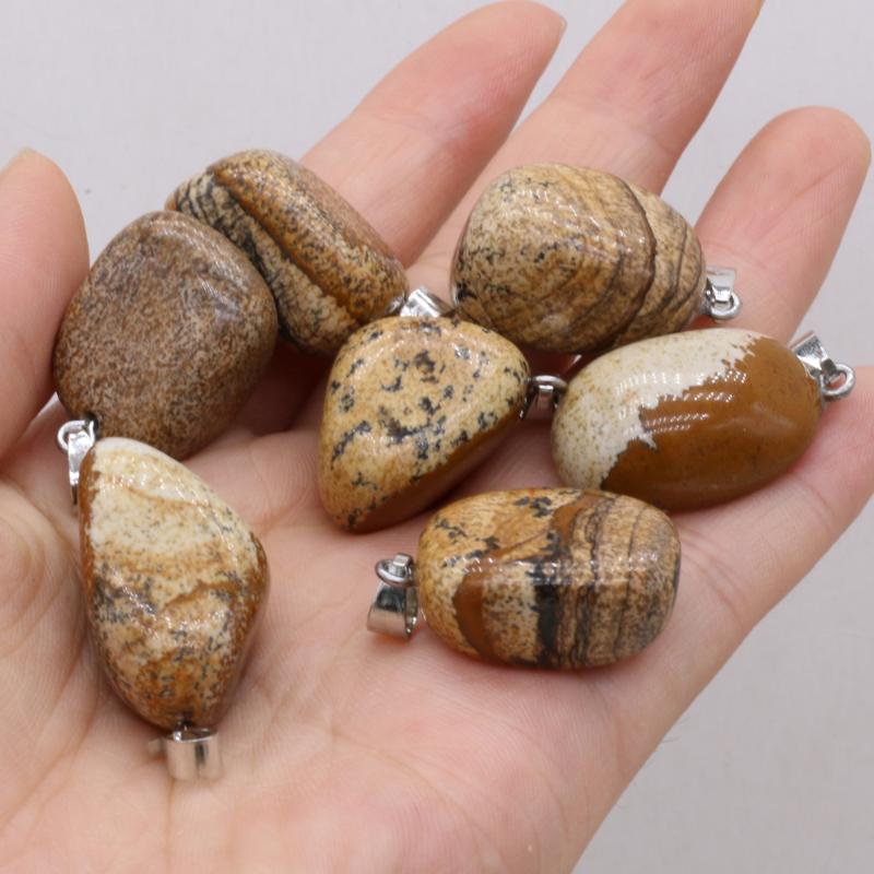 Charms Pendants For Jewelry Making DIY Necklace Earring Accessories Irregular Natural Picture Stone Fashion Women Gifts 1 Pcs, Bronze;silver
Charms Pendants For Jewelry Making DIY Necklace Earring Accessories Irregular Natural Picture Stone Fashion Women Gifts 1 Pcs, Bronze;silver