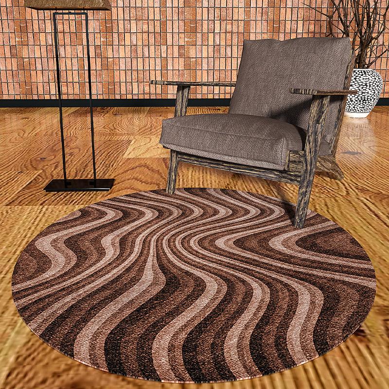 Light Luxury And Simplicity Round Carpet Bedroom Bedside Living Room Computer Swivel Chair Coffee Table Hanging Basket Carpets