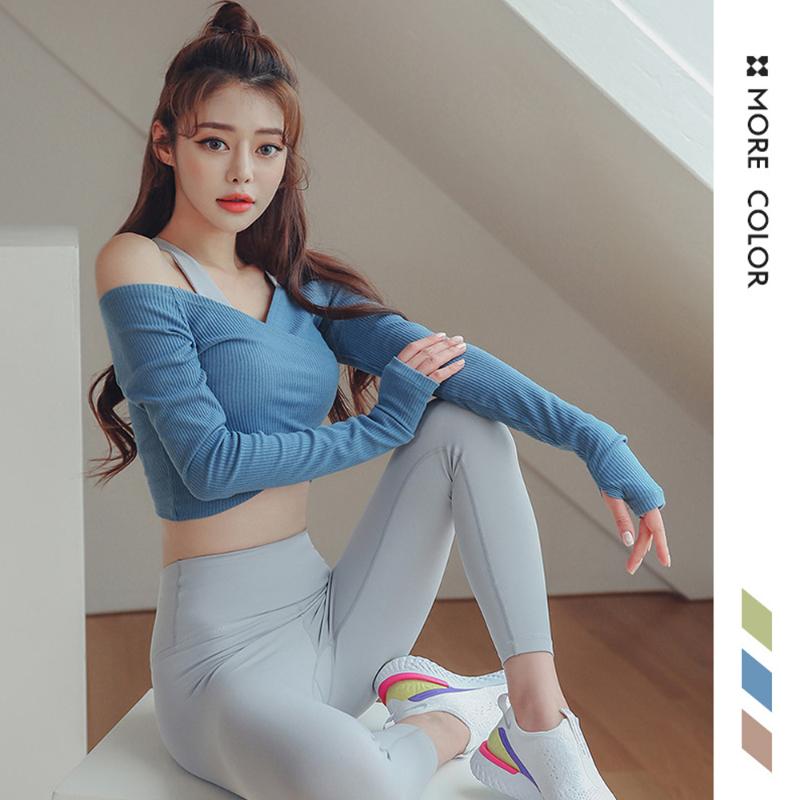 Yoga Outfit Fitness Tracksuit Women Spring Autumn Long Sleeve Sport Shirt Top V-neck Breathable Slim Gym Sportswear T-shirt For Running
Yoga Outfit Fitness Tracksuit Women Spring Autumn Long Sleeve Sport Shirt Top V-neck Breathable Slim Gym Sportswear T-shirt For Running