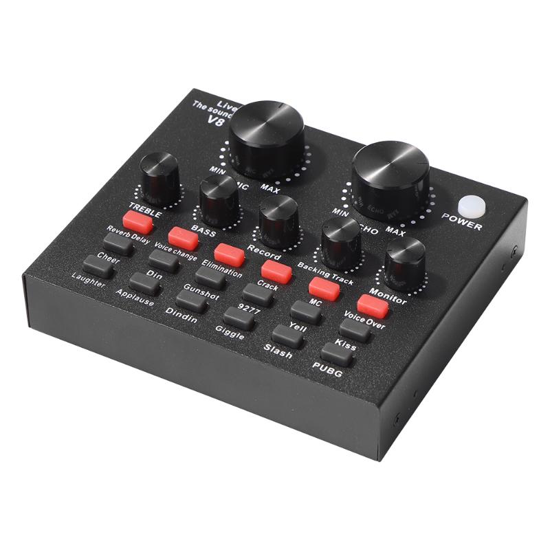 Sound Cards USB Audio Card Reverberation Size Adjustment Support Mobile Phone Computer Single Headset Use
Sound Cards USB Audio Card Reverberation Size Adjustment Support Mobile Phone Computer Single Headset Use