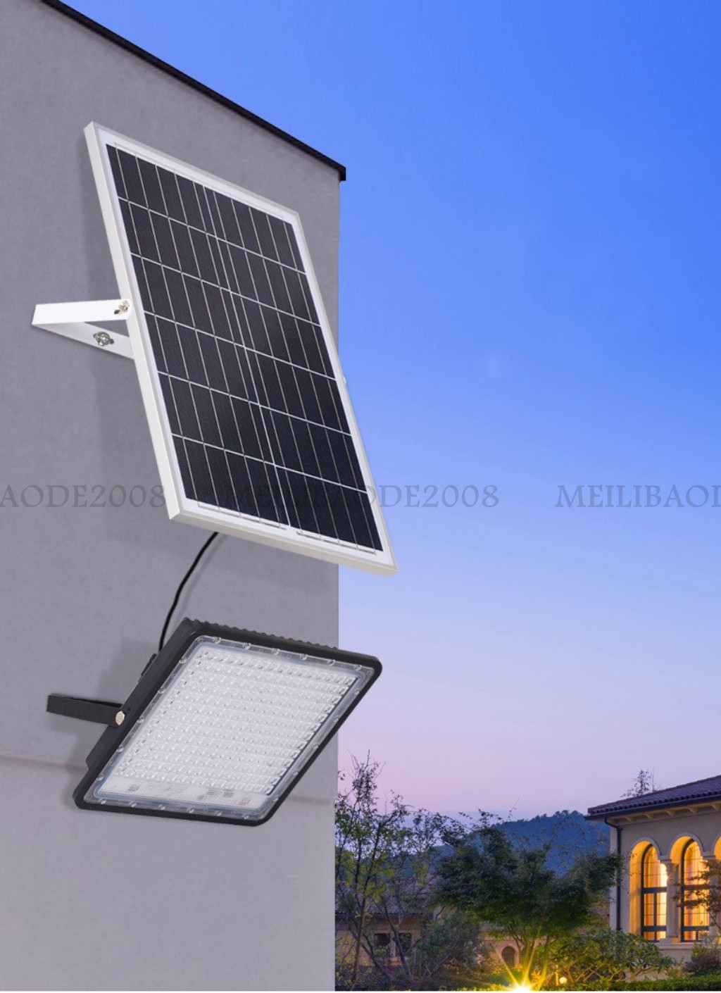 Solar Street Lamps Waterproof 60W 100W 200W 300W 400W 500W IP67 Outdoor LED Floodlights Courtyard Flood Lights Landscape Garden Road Wall La
Solar Street Lamps Waterproof 60W 100W 200W 300W 400W 500W IP67 Outdoor LED Floodlights Courtyard Flood Lights Landscape Garden Road Wall La