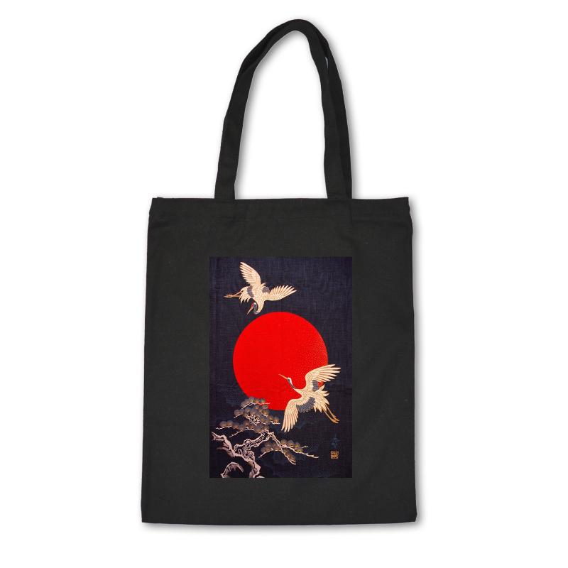 Shopping Bags Japanese Style Canvas Bag Cotton High Quality Black Unisex Handbag With Fish Print Chinese National Harajuku Punk, Ramdom color
Shopping Bags Japanese Style Canvas Bag Cotton High Quality Black Unisex Handbag With Fish Print Chinese National Harajuku Punk, Ramdom color