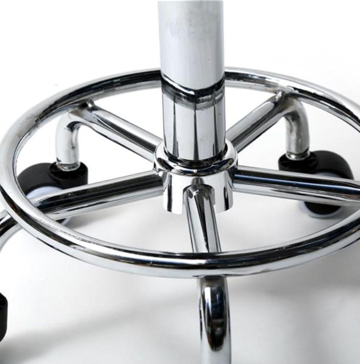 2022 Furniture Fashion Round with Lines Rotation Bar Stool White chairs desk