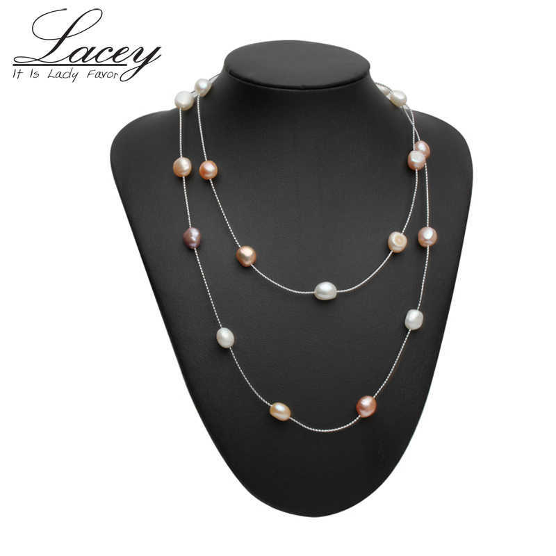 Real natural chain,freshwater pearl long Jewelry bridal beads necklace for Women christmas gifts
Real natural chain,freshwater pearl long Jewelry bridal beads necklace for Women christmas gifts