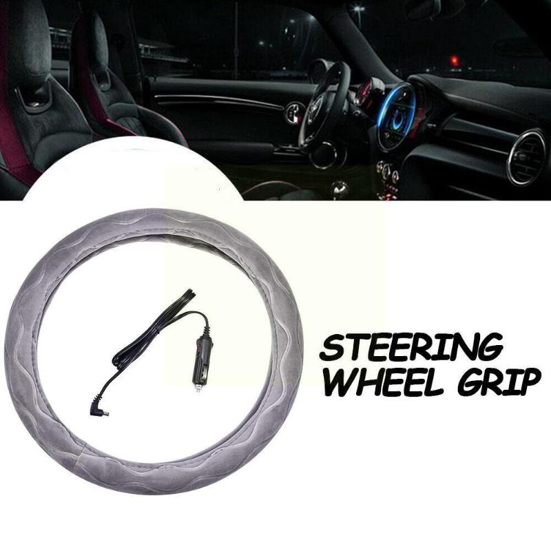 Steering Wheel Covers Car Heating Cover 12V Protector Winter Universal For Accessories E7B1
Steering Wheel Covers Car Heating Cover 12V Protector Winter Universal For Accessories E7B1
