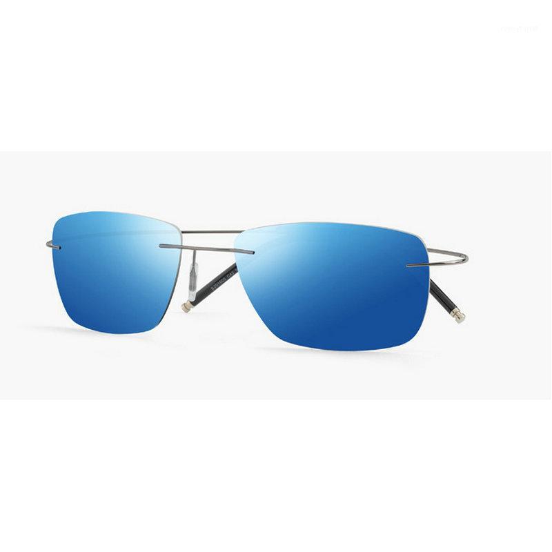 Sunglasses Luxury Ultra-light Flexible Pure Titanium Rimless Mirror Polarized Eyeglasses Eyewear Unisex Fashion FML
Sunglasses Luxury Ultra-light Flexible Pure Titanium Rimless Mirror Polarized Eyeglasses Eyewear Unisex Fashion FML