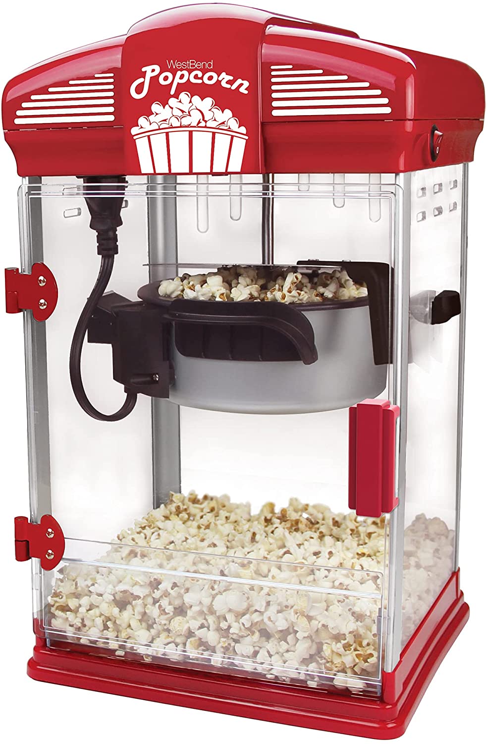 Hot Oil Theater Popcorn Popcorn Machine Provides Fast, Durable and Easy-to-clean Non-stick Pan, 4 Quart Capacity от DHgate WW