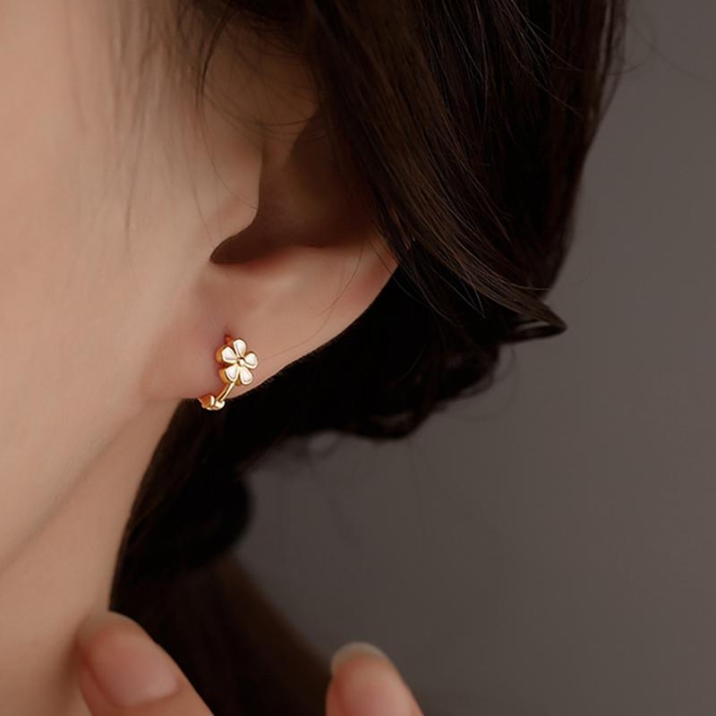Hoop & Huggie Binmonray 925 Sterling Silver Cute Small Daisy Flowers Ear Buckle Ring Women Girl Sweet Fashion Elegant Earrings Jewelry
Hoop & Huggie Binmonray 925 Sterling Silver Cute Small Daisy Flowers Ear Buckle Ring Women Girl Sweet Fashion Elegant Earrings Jewelry