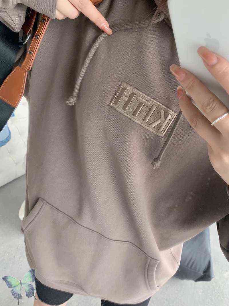 Embroidery Kith Hoodie Sweatshirts Men Women Kith Box Hooded Sweatshirt Quality Inside Tag 211116